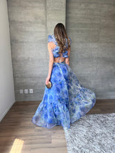 Cargar imagen en el visor de la galería, Anabell - Vestido de tul largo azul