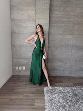 Cargar imagen en el visor de la galería, Anika - Vestido largo verde
