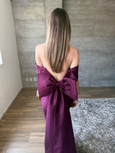 Cargar imagen en el visor de la galería, Rossana - Vestido largo moño en espalda