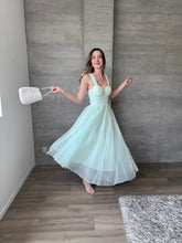 Cargar imagen en el visor de la galería, Spello - Vestido midi menta
