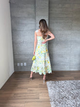 Cargar imagen en el visor de la galería, Limoncello - Vestido midi crochet