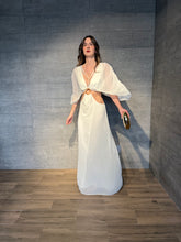 Cargar imagen en el visor de la galería, Eos - Vestido largo blanco