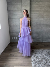 Cargar imagen en el visor de la galería, Barroca - Vestido largo de tul lavanda