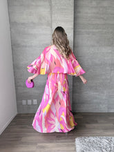 Cargar imagen en el visor de la galería, Artemis - Kaftan satinado rosa