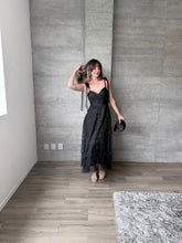 Cargar imagen en el visor de la galería, Lena - Vestido midi de tul negro