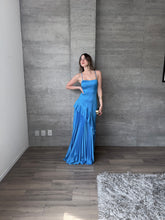 Cargar imagen en el visor de la galería, Idalia - Vestido largo aqua