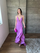 Cargar imagen en el visor de la galería, Manuela - Vestido de tirantes lavanda