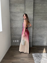 Cargar imagen en el visor de la galería, Farah - Vestido largo halter satinado malva