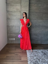Cargar imagen en el visor de la galería, Rosella - Vestido largo coral