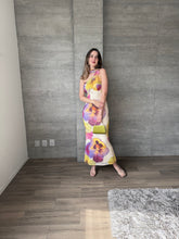 Cargar imagen en el visor de la galería, Shira - Vestido largo con caída multicolor