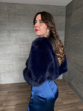 Cargar imagen en el visor de la galería, Nube - Torera de pelo azul marino