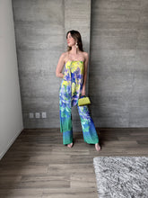 Cargar imagen en el visor de la galería, Giada - Jumpsuit floral azul