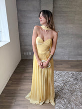 Cargar imagen en el visor de la galería, Carol - Vestido largo amarillo