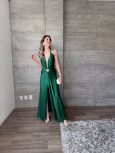 Cargar imagen en el visor de la galería, Anika - Vestido largo verde