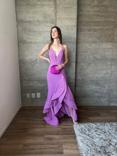 Cargar imagen en el visor de la galería, Manuela - Vestido de tirantes lavanda