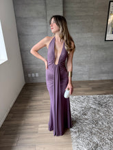Cargar imagen en el visor de la galería, Cameron - Vestido largo malva