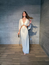 Cargar imagen en el visor de la galería, Eos - Vestido largo blanco