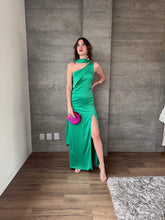 Cargar imagen en el visor de la galería, Clio - Vestido largo verde