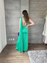 Cargar imagen en el visor de la galería, Clio - Vestido largo verde