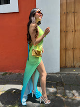 Cargar imagen en el visor de la galería, Malta - Vestido largo satinado