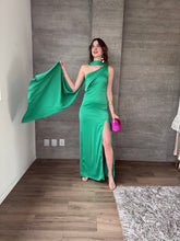 Cargar imagen en el visor de la galería, Clio - Vestido largo verde
