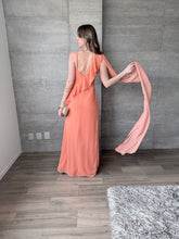 Cargar imagen en el visor de la galería, Silvana - Vestido largo naranja
