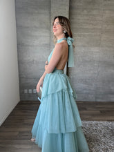 Cargar imagen en el visor de la galería, Barroca - Vestido largo de tul menta
