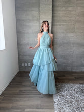 Cargar imagen en el visor de la galería, Barroca - Vestido largo de tul menta
