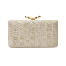 Cargar imagen en el visor de la galería, Clutch rectangular tejido
