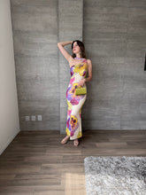 Cargar imagen en el visor de la galería, Shira - Vestido largo con caída multicolor
