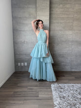 Cargar imagen en el visor de la galería, Barroca - Vestido largo de tul menta
