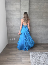 Cargar imagen en el visor de la galería, Idalia - Vestido largo aqua
