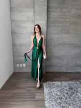 Cargar imagen en el visor de la galería, Anika - Vestido largo verde
