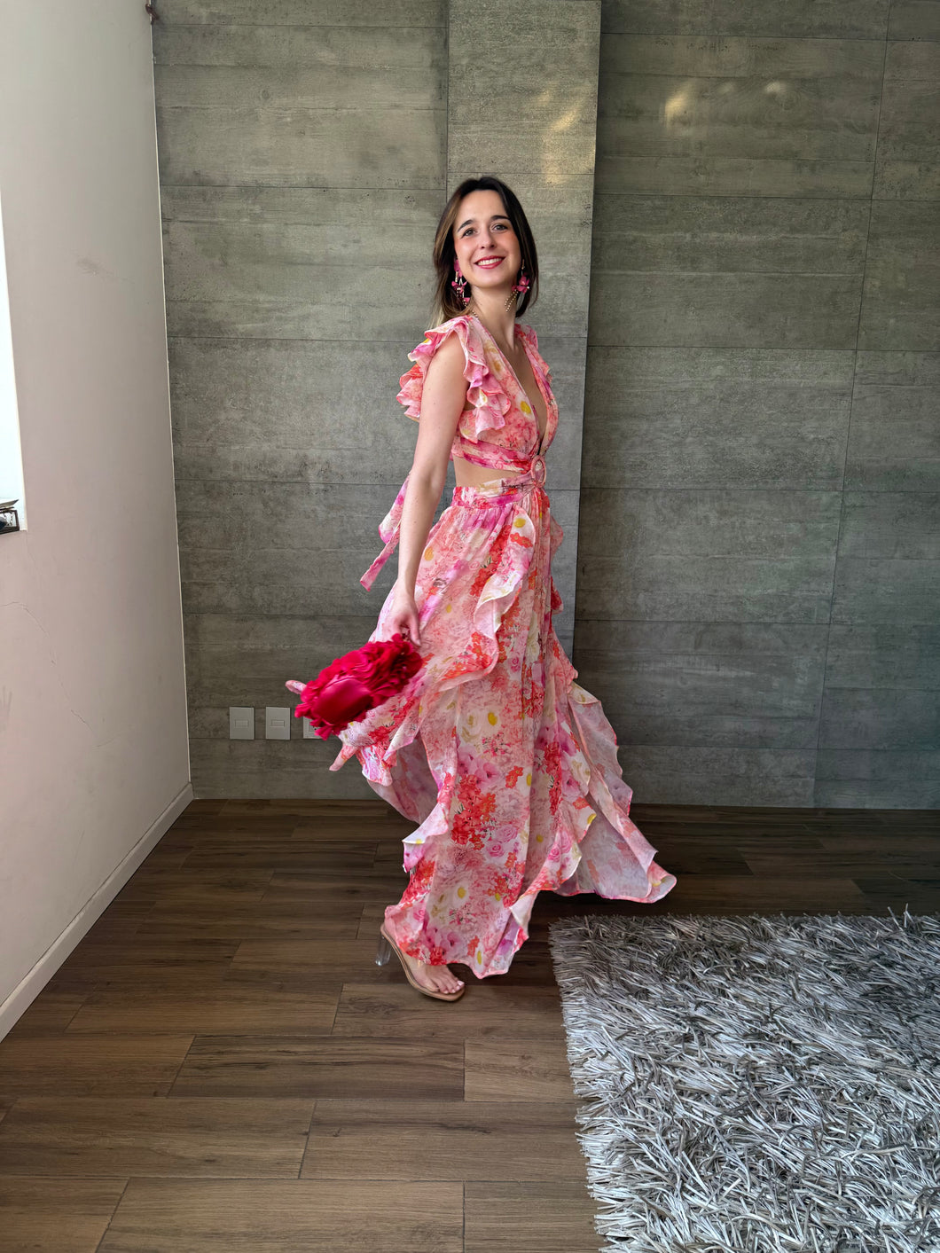 Lucrecia - Vestido largo floral