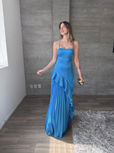 Cargar imagen en el visor de la galería, Idalia - Vestido largo aqua

