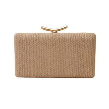 Cargar imagen en el visor de la galería, Clutch rectangular tejido

