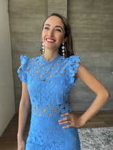 Cargar imagen en el visor de la galería, Mónica - Vestido midi crochet
