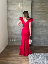 Cargar imagen en el visor de la galería, Marissa - Vestido rojo largo
