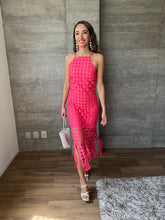 Cargar imagen en el visor de la galería, Gia - Vestido midi crochet
