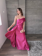 Cargar imagen en el visor de la galería, Carlota - Vestido largo estructurado rosa

