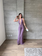 Cargar imagen en el visor de la galería, Cameron - Vestido largo malva
