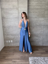 Cargar imagen en el visor de la galería, Anika - Vestido largo  azul
