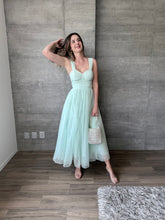 Cargar imagen en el visor de la galería, Spello - Vestido midi menta

