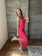 Cargar imagen en el visor de la galería, Gia - Vestido midi crochet
