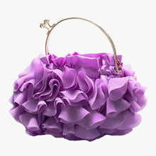 Cargar imagen en el visor de la galería, Clutch floral con asa
