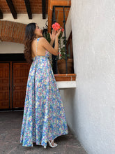 Cargar imagen en el visor de la galería, Capri - Vestido largo estampado floral
